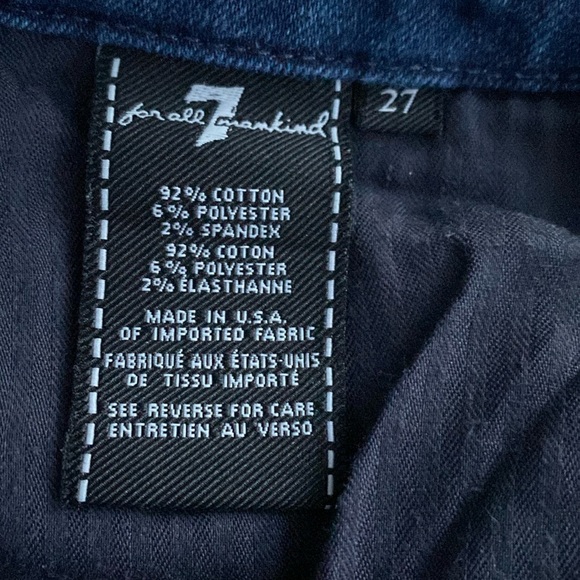 7 For All Mankind - Kimmie Straight Leg - Size 27 - EUC - Picture 7 of 13